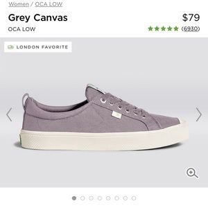 Cariuma Grey Canvas Sneakers